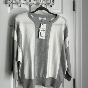 NWT Magaschoni Striped Top